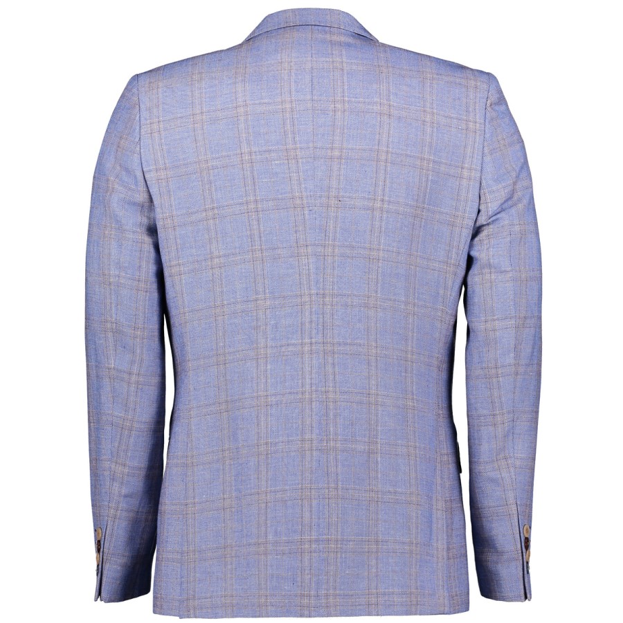 Men Guide London Suits | Variegated Check Jacket