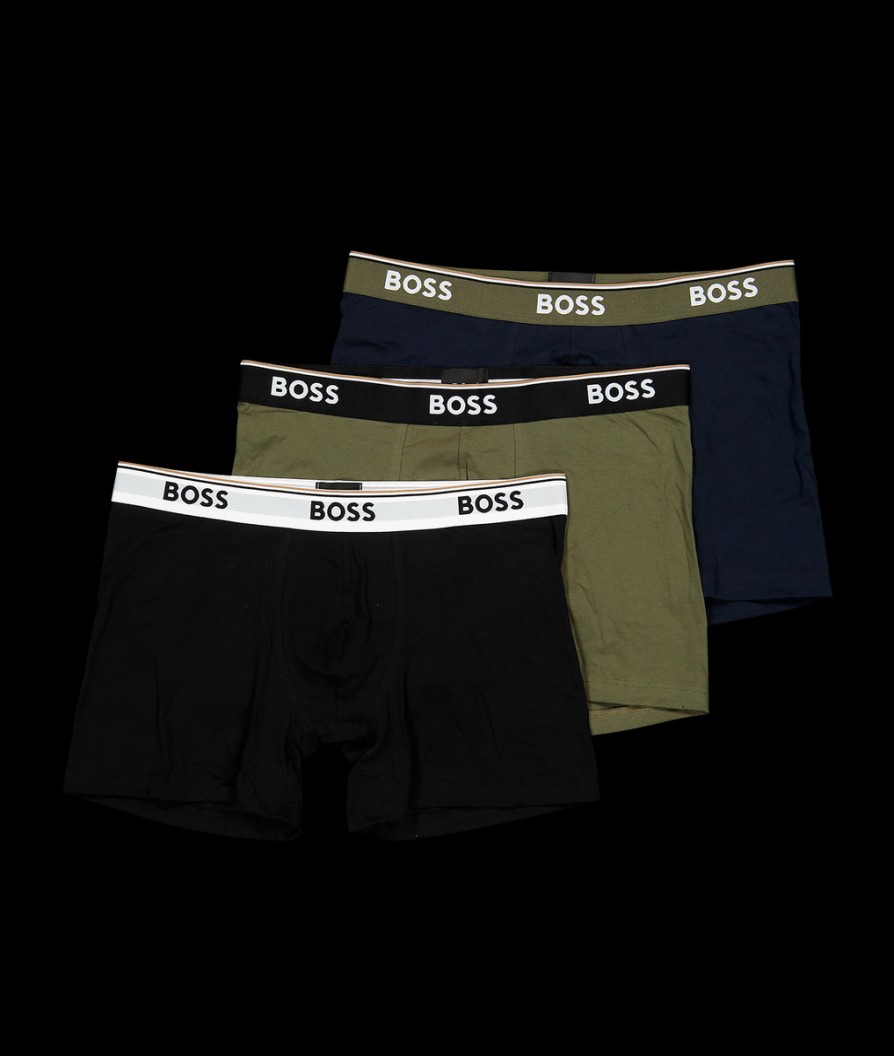 Men Boss Bodywear Underwear & Socks | Power Boxer Brief 3-Pack - Open Miscellaneous