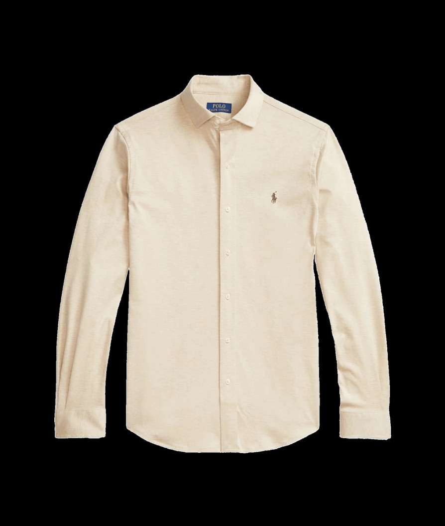 Men Polo Ralph Lauren Polo Ralph Lauren | Jersey Shirt - Dune Heather