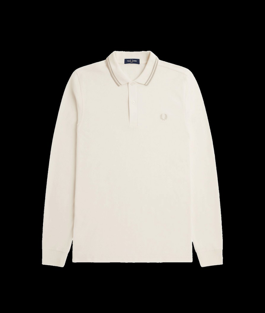 Men Fred Perry Fred Perry | The Fred Perry Shirt - Cream