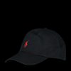 Men Polo Ralph Lauren Hats | Embroidered Logo Cap - Black/Red