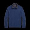 Men Polo Ralph Lauren Hoodies & Sweatshirts | Luxury Jersey Quarter-Zip Pullover - Navy