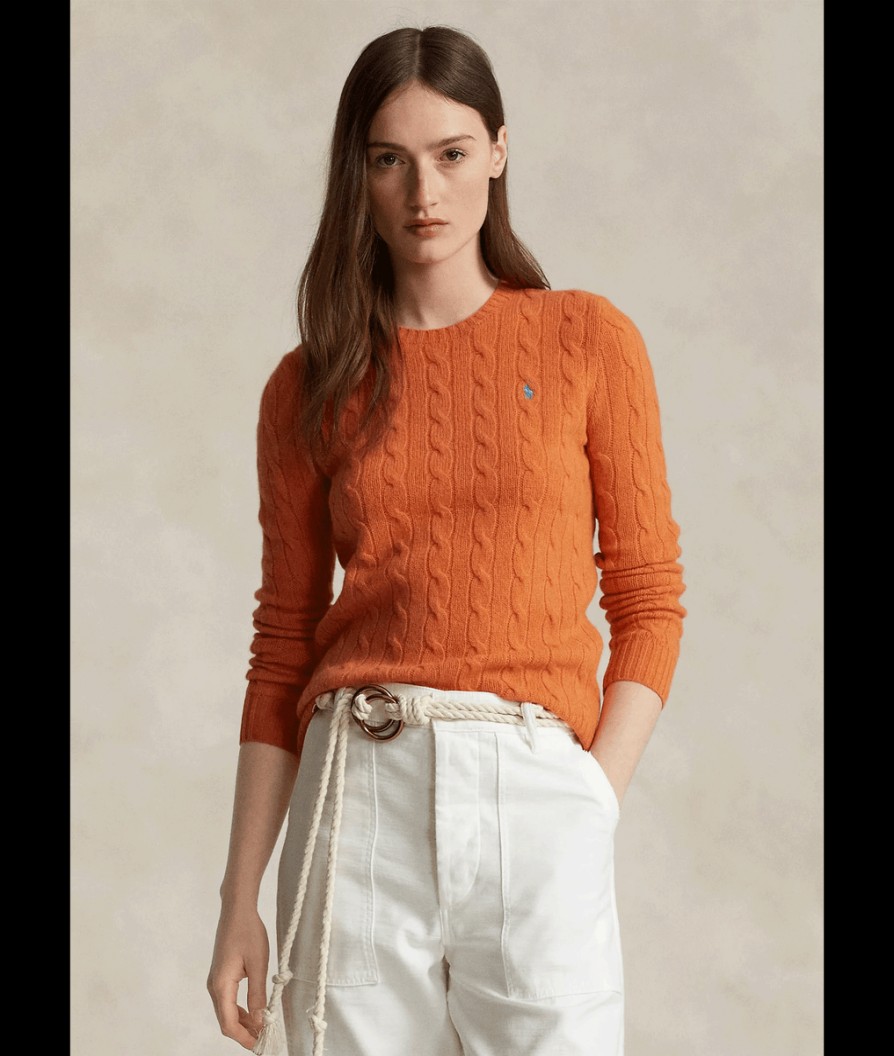 Women Polo Ralph Lauren Polo Ralph Lauren | Cable-Knit Wool-Cashmere Jumper - Multi