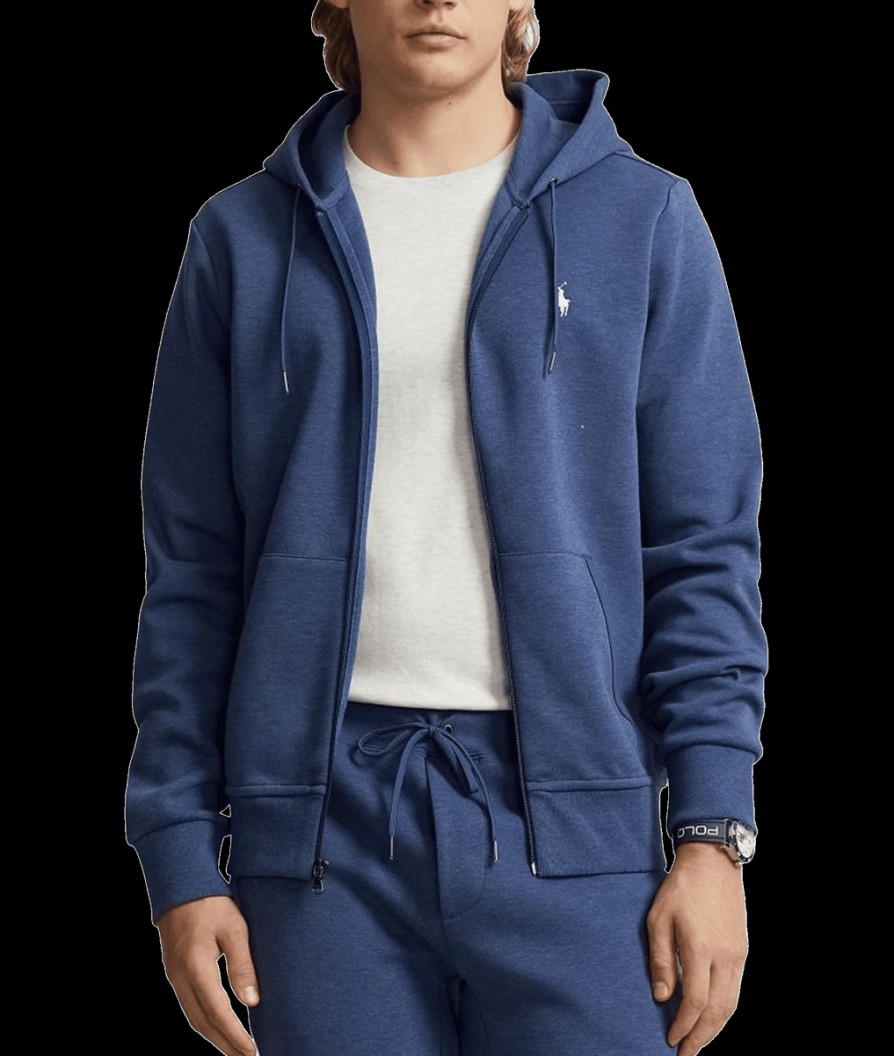 Men Polo Ralph Lauren Hoodies & Sweatshirts | Double-Knit Full-Zip Hoodie