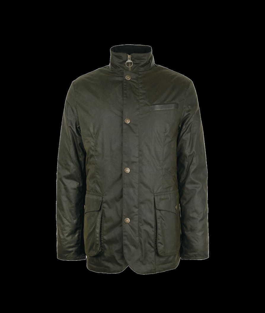 Men Barbour Barbour | Compton Wax Jacket - Green