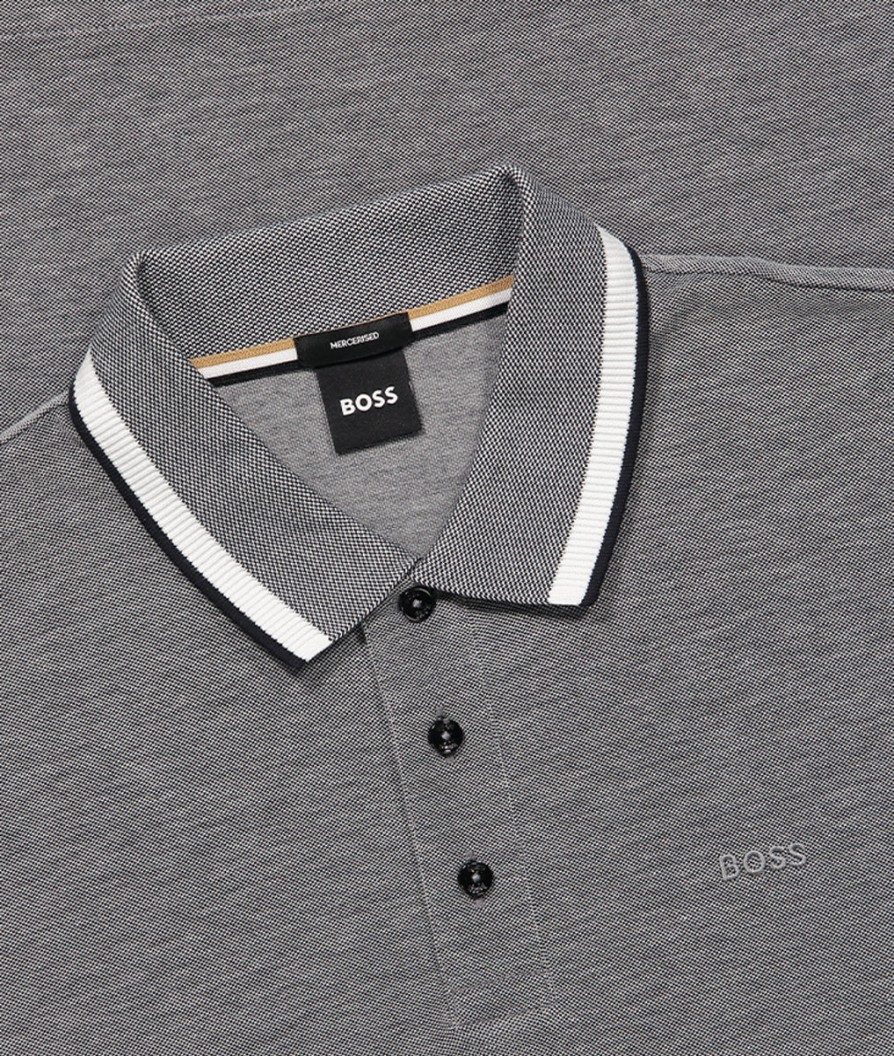 Men Boss Black Polo Shirts | Mens Boss Black Polo Shirts