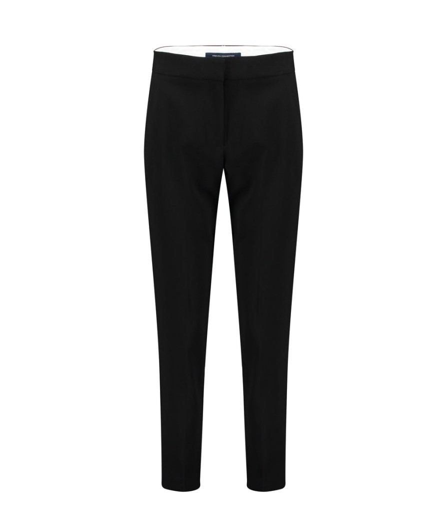 Women French Connection French Connection | Whisper Ruth Tapered Trousers - Black