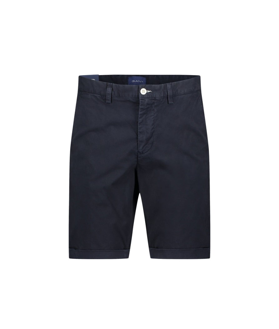 Men Gant Shorts | Relaxed Fit Shorts - Marine