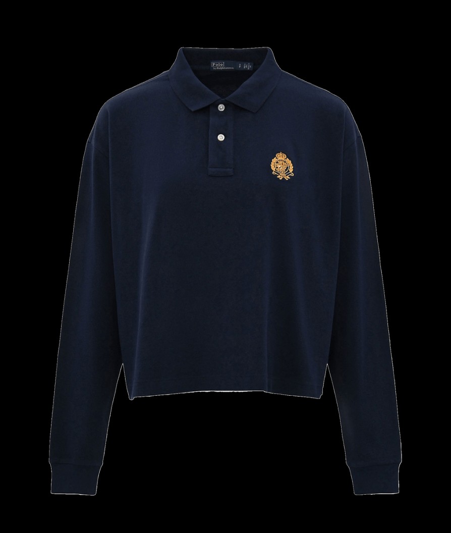 Women Polo Ralph Lauren Polo Ralph Lauren | Long Sleeve Polo Shirt - Navy