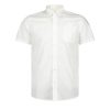 Men Psycho Bunny Shirts | Kosuth Short Sleeve Shirt - White