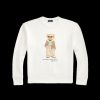 Women Polo Ralph Lauren Polo Ralph Lauren | Polo Bear Fleece Crewneck Sweatshirt - White