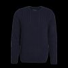 Men Barbour Barbour | Foremast Knitted Crew Neck Jumper - Navy