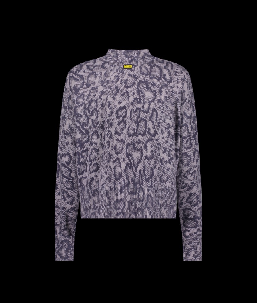 Women Barbour International Knitwear | Halton Knit - Multi