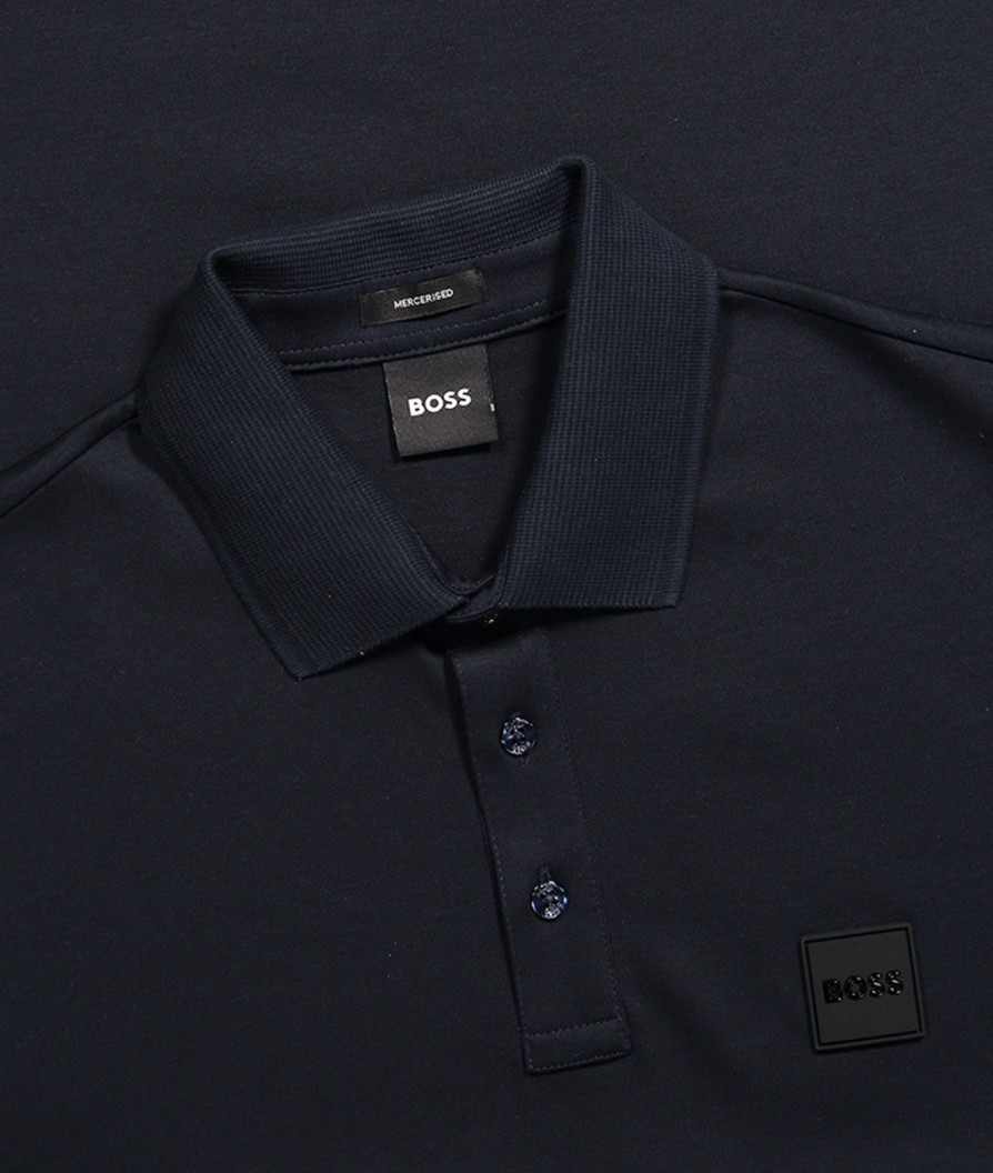 Men Boss Black Polo Shirts | Mens Boss Black Polo Shirts