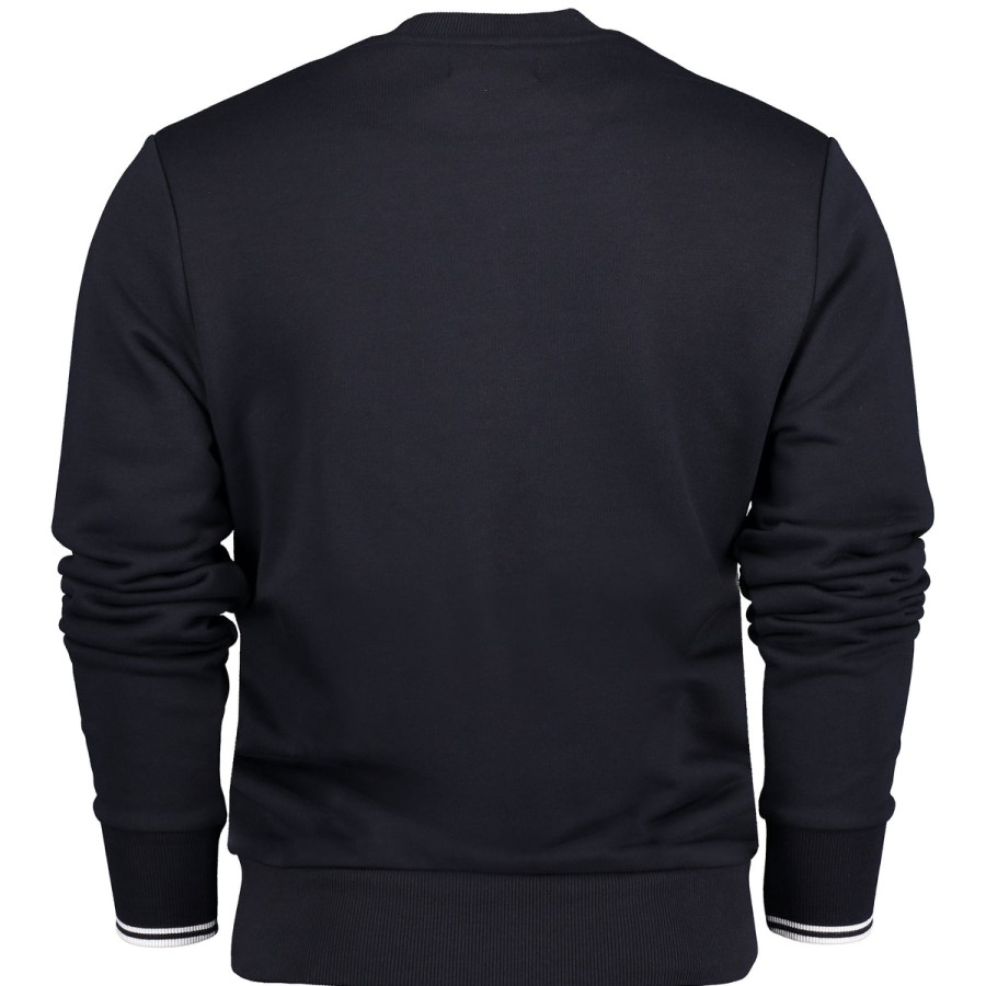 Men Fred Perry Fred Perry | Crew Neck Sweatshirt