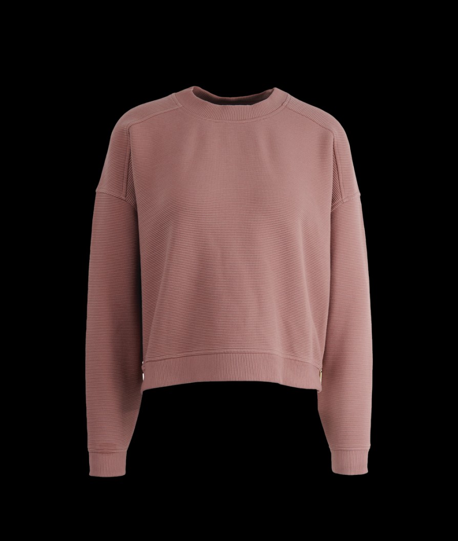 Women Barbour International Knitwear | Morini Sweatshirt - Arabesque