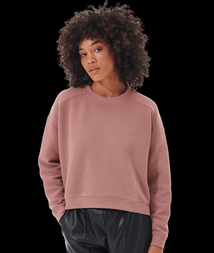 Women Barbour International Knitwear | Morini Sweatshirt - Arabesque