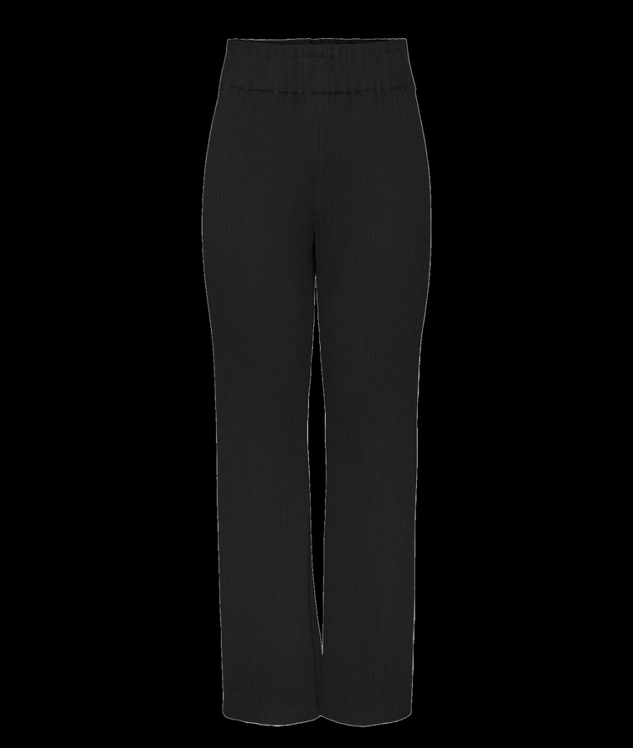 Women Y.A.S Trousers & Leggings | Yasalisa Trousers - Black