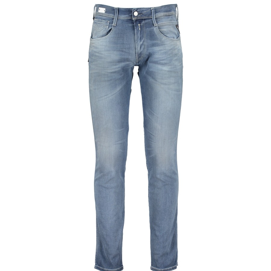 Men Replay Jeans | Hyperflex Bio Anbass Jeans ~ Wearsalestore