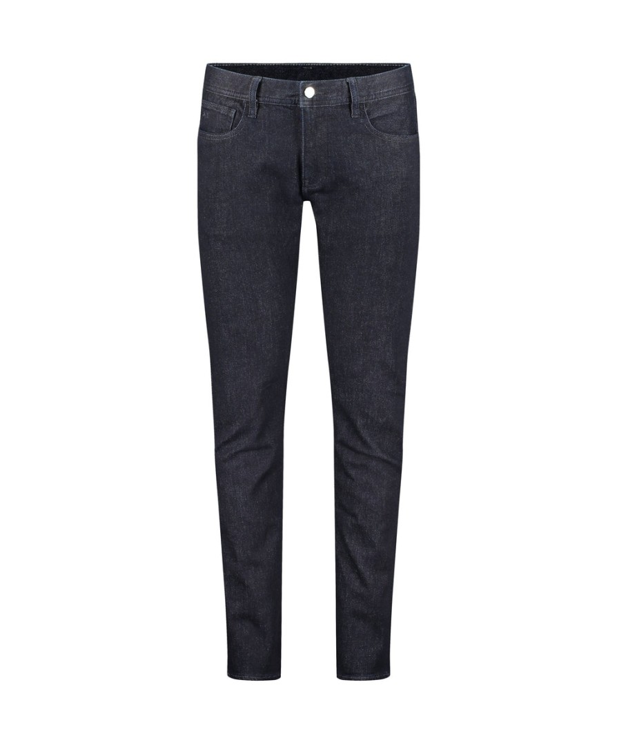 Men Armani Exchange Jeans | J13 Five-Pocket Slim-Fit Jeans - Navy