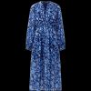 Women French Connection French Connection | Cynthia Fauna Midi Dress - Midnight Blue