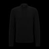 Men Boss Black Knitwear | Maretto Zip Neck Troyer Sweater - Black